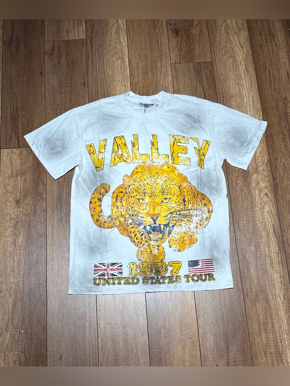 Vale Sport Division Valley 1997 United States Tour White Shirt with Tiger